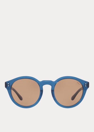 Gafas De Sol Polo Ralph Lauren Mujer Azules - Heritage - EYZMI7429